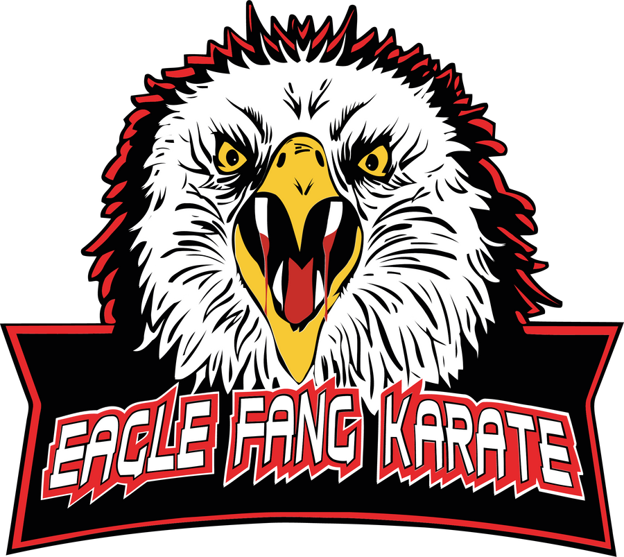 Cobra Kai Inspired Tee - Eagle Fang Karate Design