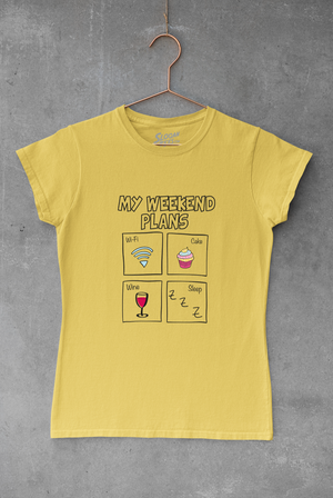 My Weekend Plans
