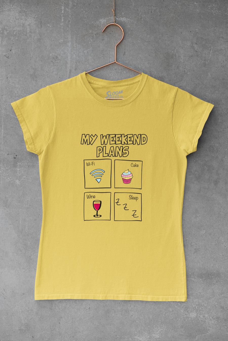 My Weekend Plans